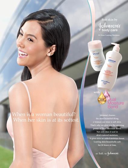 Consumer analytics case study - advertisement of Johnson’s Body Wash and Johnson’s H&B lotion.