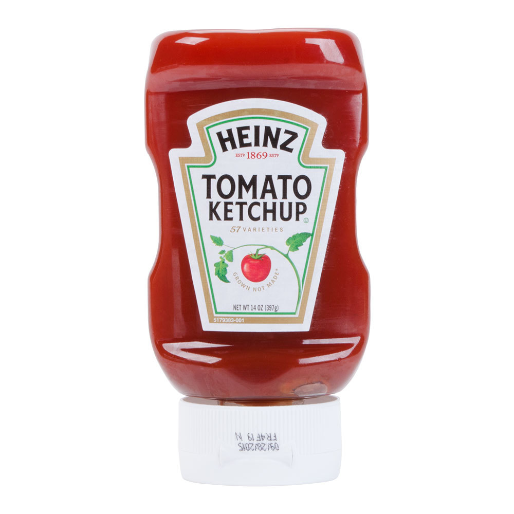 New Product Ideas - Fulfilling Unmet or Poorly Met Needs - Heinz squeezable upside-down bottle