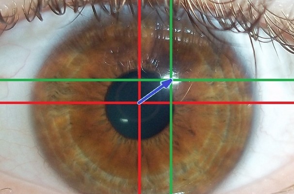 Eye tracking - Pupil centre corneal reflection