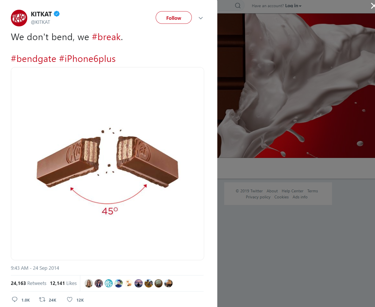 Twitter Marketing - Success Story: KitKat’s #bendgate tweet